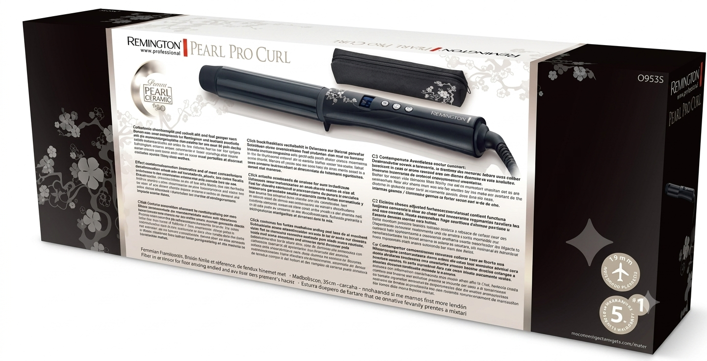 Rizador de Pelo Pearl pro curl. Remington